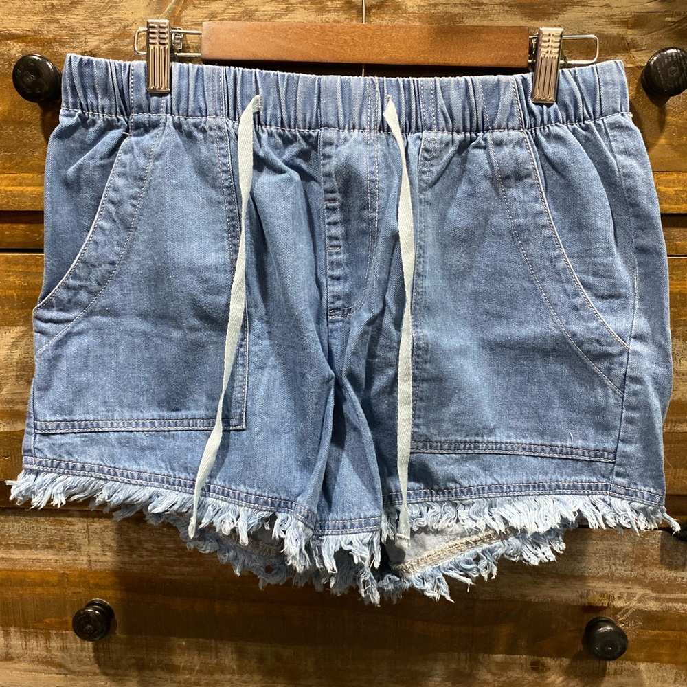 Denim Blue Women's Shorts